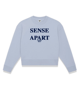 1 serene Cropped Sweatshirt navyblue SENSE APART #color_serene