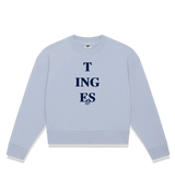 1 serene Cropped Sweatshirt navyblue T ING ES #color_serene