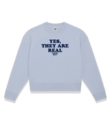 1 serene Cropped Sweatshirt navyblue YES THEY ARE REAL #color_serene