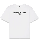 1 white T-Shirt black Partners in Crime #color_white