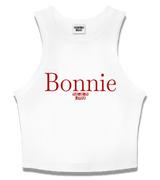 1 white Tank Crop Top red bonnie #color_white