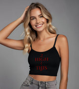 2 black Cami Crop Top red 2 high 4 this #color_black