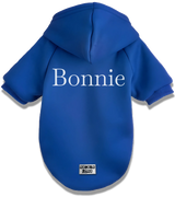 2 blue Pet Hoodie white bonnie #color_blue