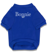 2 blue Pet T-Shirt white bonnie #color_blue