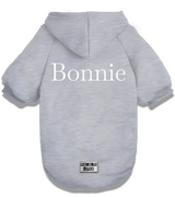 2 grey Pet Hoodie white bonnie #color_grey