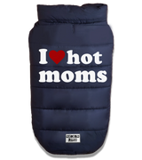 2 navy Pet Puffer Jacket grey I love hot moms #color_navy