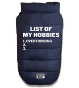 2 navy Pet Puffer Jacket white LIST OF MY HOBBIES overthinking #color_navy