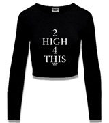 1 black Cropped Longsleeve white 2 high 4 this #color_black