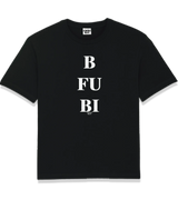 1 black T-Shirt white B FU BI #color_black