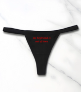 1 black Underwear red my boyfriend is out of town #color_black