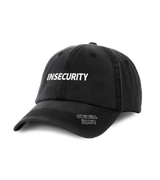 1 black Vintage Cap white INSECURITY #color_black