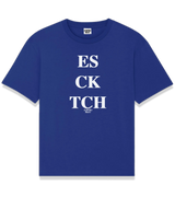 1 blue T-Shirt white ES CK TCH #color_blue
