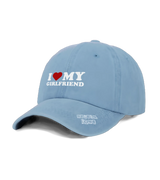 1 blue Vintage Cap white I LOVE MY GIRLFRIEND #color_blue