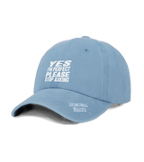 1 blue Vintage Cap white YES I'M PERFECT PLEASE STOP ASKING #color_blue