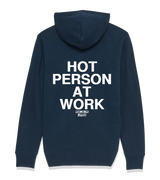 1 navy Zip Hoodie white HOT PERSON AT WORK #color_navy