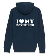 1 navy Zip Hoodie white I LOVE MY BOYFRIEND #color_navy