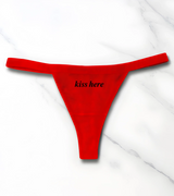 1 red Underwear black kiss here #color_red