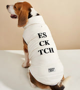 1 white Pet Puffer Jacket black ES CK TCH #color_white