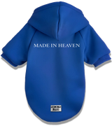 2 blue Pet Hoodie white made in heaven #color_blue