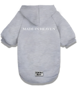 2 grey Pet Hoodie white made in heaven #color_grey
