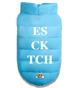 2 lightblue Pet Puffer Jacket white ES CK TCH #color_lightblue