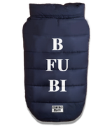 2 navy Pet Puffer Jacket white B FU BI #color_navy