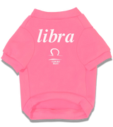 2 pink Pet T-Shirt white libra #color_pink
