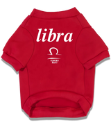 2 red Pet T-Shirt white libra #color_red